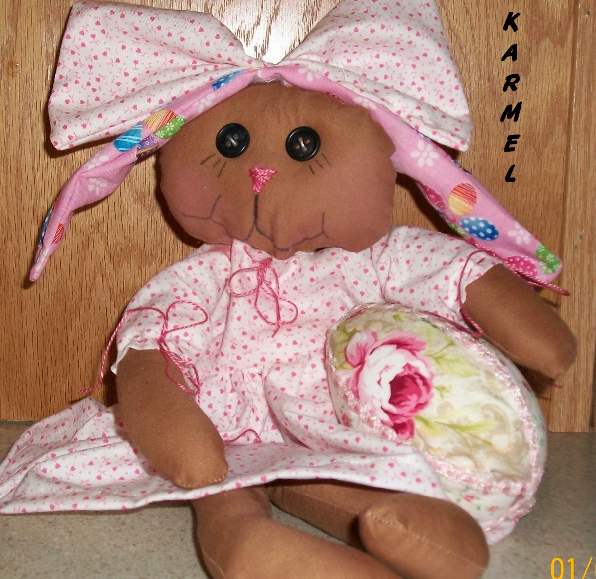 Karmel, A Chocolate Bunny Doll